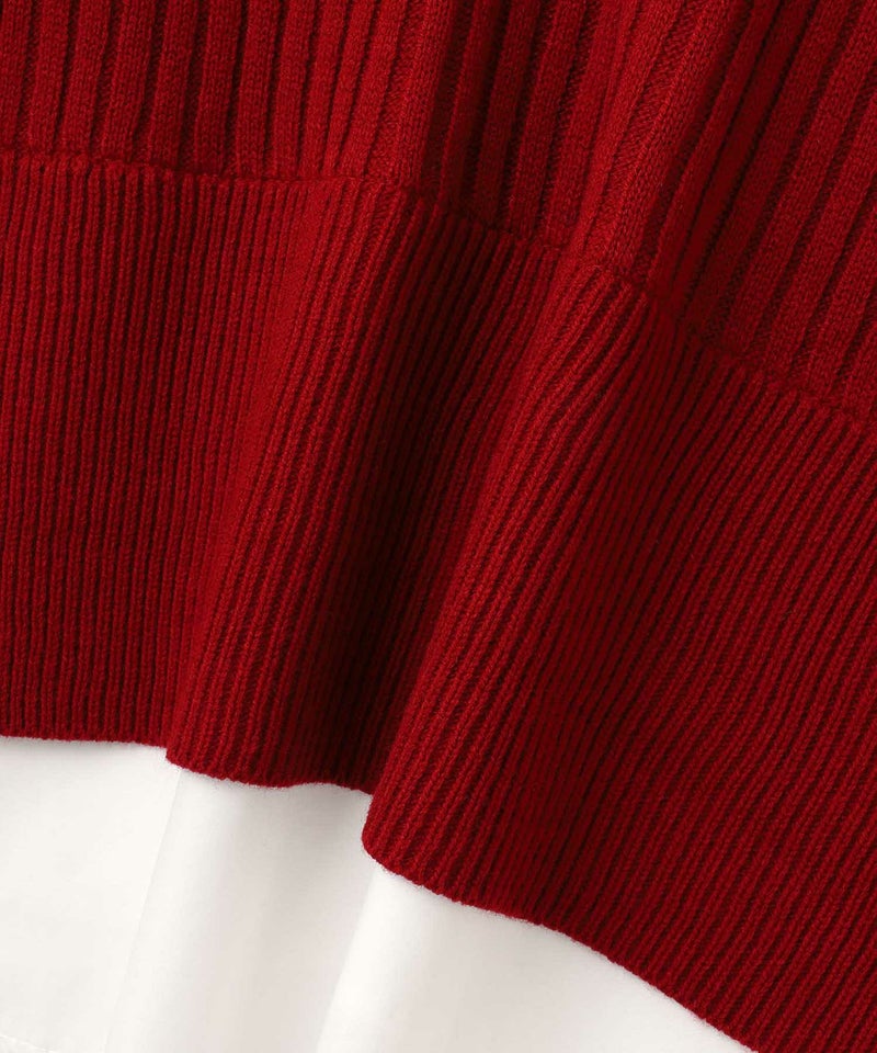 nAvy 時短 ボタンハイネックニット レディース商品画像-29