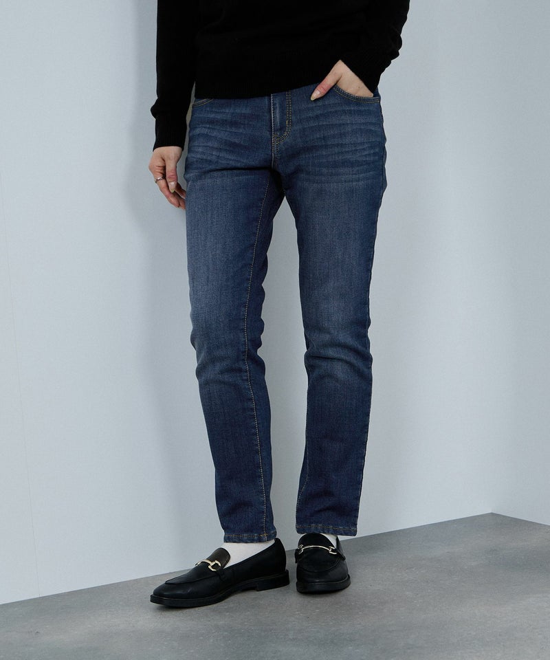 nAvy マックヒート裏起毛ストレートパンツ レディース商品画像-5