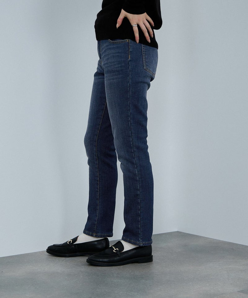 nAvy マックヒート裏起毛ストレートパンツ レディース商品画像-6