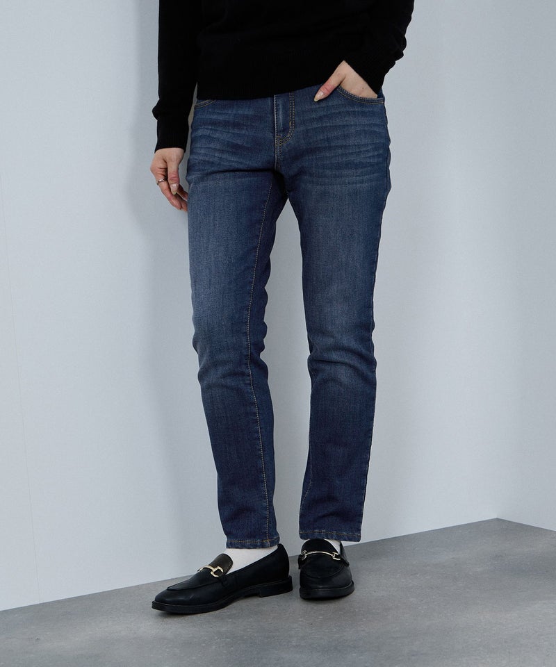 nAvy  マックヒート裏起毛ストレートパンツ レディース商品画像-6