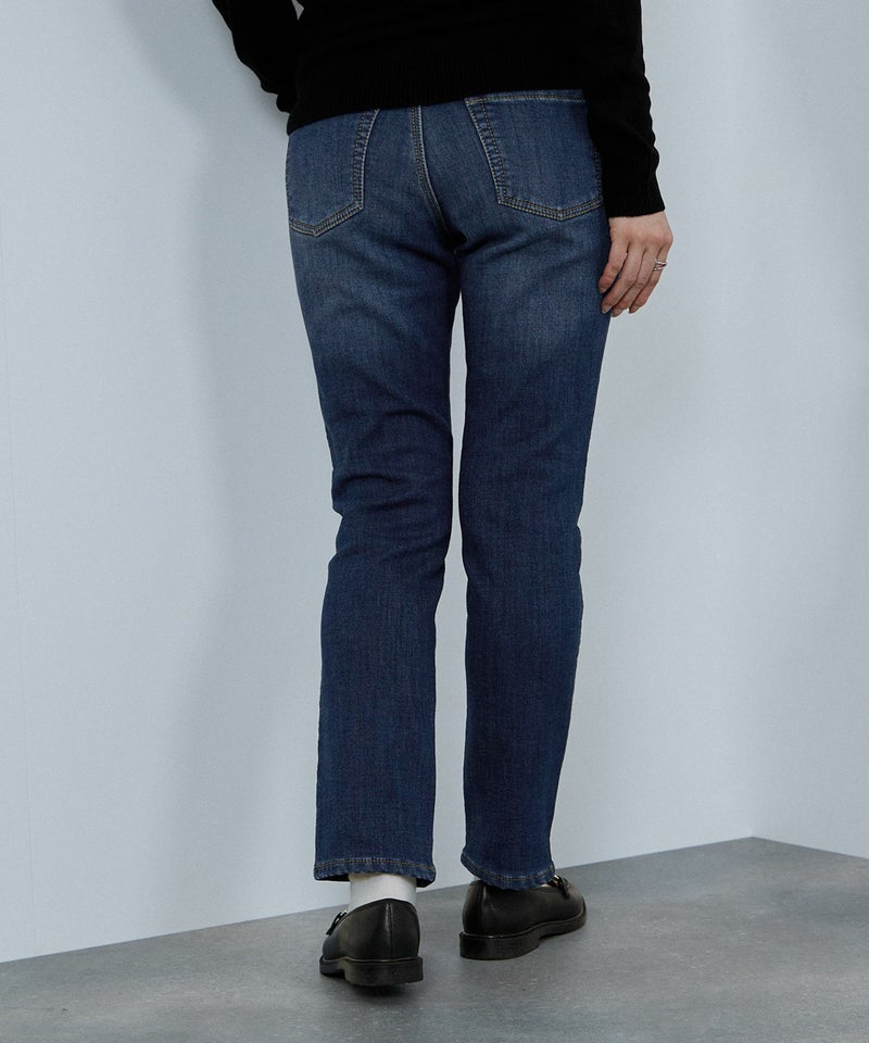 nAvy マックヒート裏起毛ストレートパンツ レディース商品画像-7