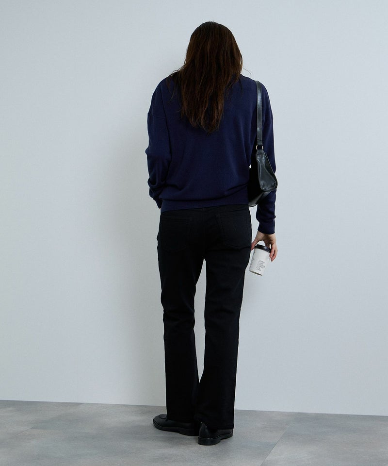 nAvy マックヒート裏起毛ストレートパンツ レディース商品画像-16