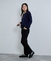 nAvy マックヒート裏起毛ストレートパンツ レディース商品サムネイル-16