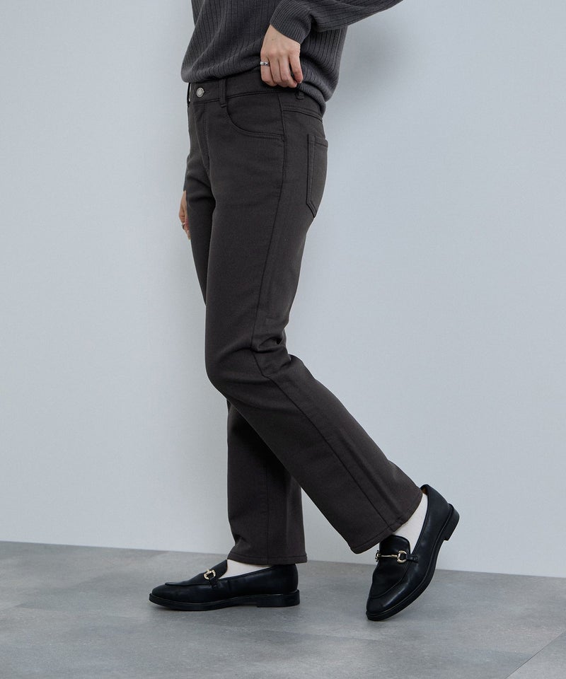 nAvy  マックヒート裏起毛ストレートパンツ レディース商品画像-18