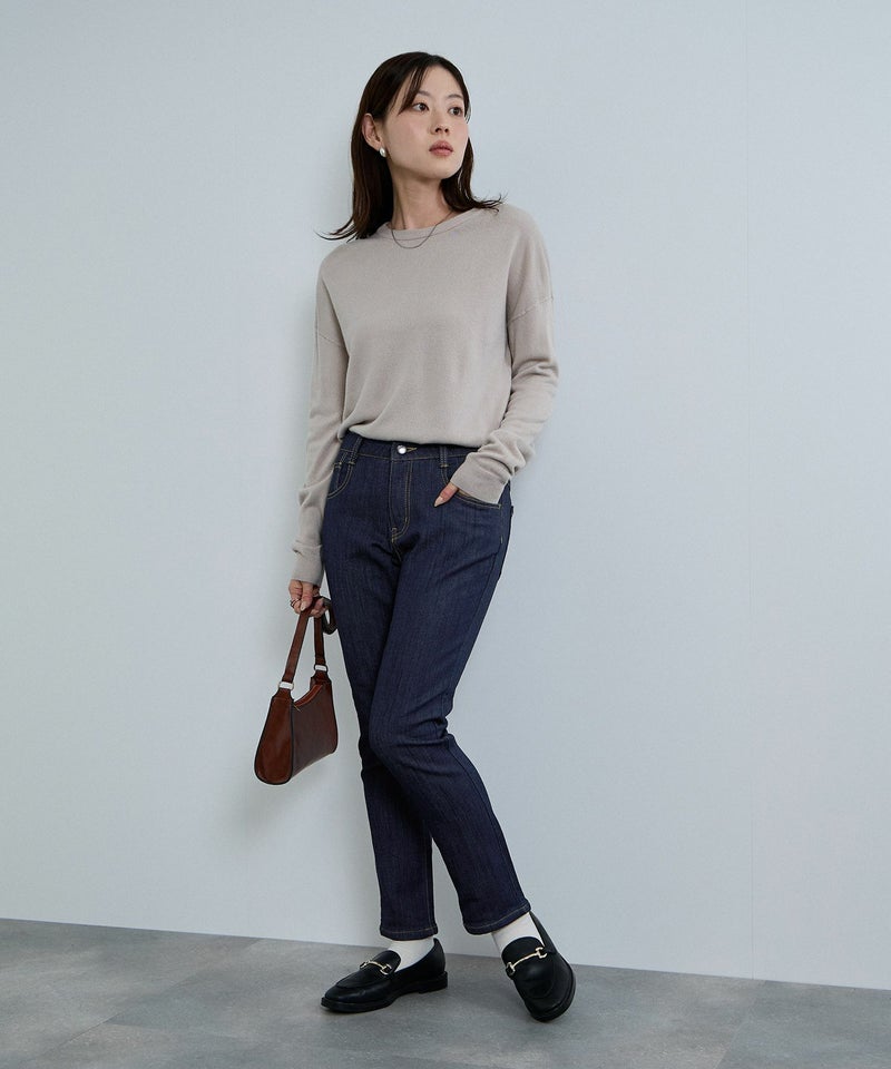 [値下げ]nAvy  マックヒート裏起毛ストレートパンツ レディース商品画像-27