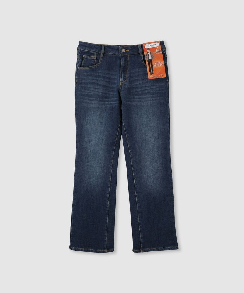 nAvy マックヒート裏起毛ストレートパンツ レディース商品画像-30