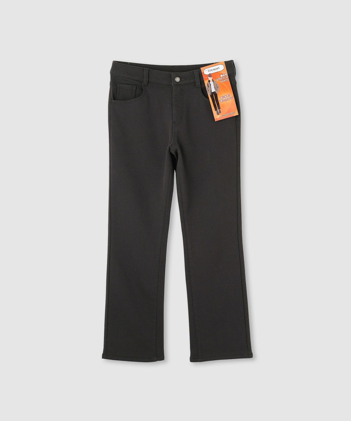 nAvy マックヒート裏起毛ストレートパンツ レディース