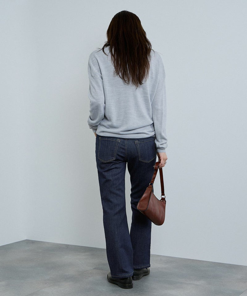 [値下げ]nAvy  マックヒート裏起毛スリムストレート レディース商品画像-13