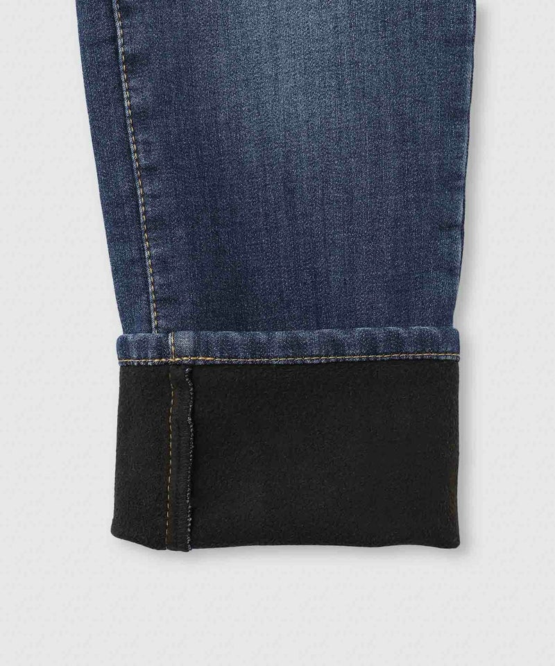 [値下げ]nAvy  マックヒート裏起毛スリムストレート レディース商品画像-28