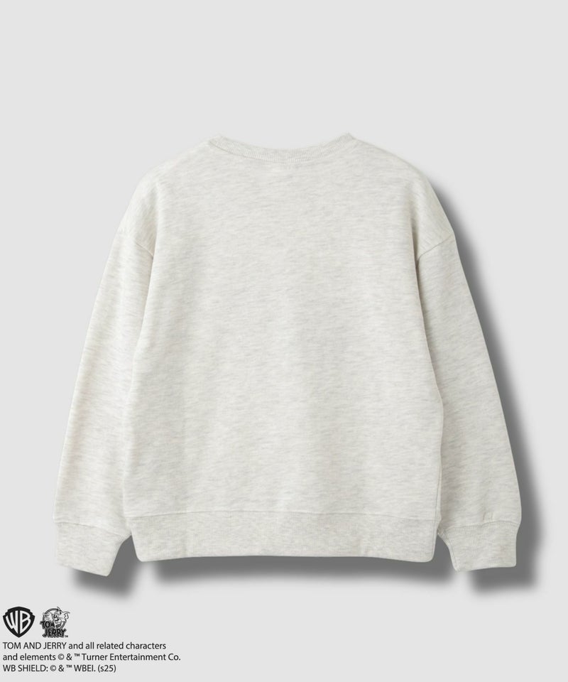 Tom and Jerry タフィー サガラ刺繍トレーナー キッズ商品画像-2