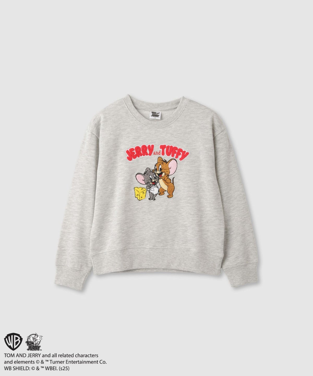 Tom and Jerry サガラ刺繍トレーナー キッズ