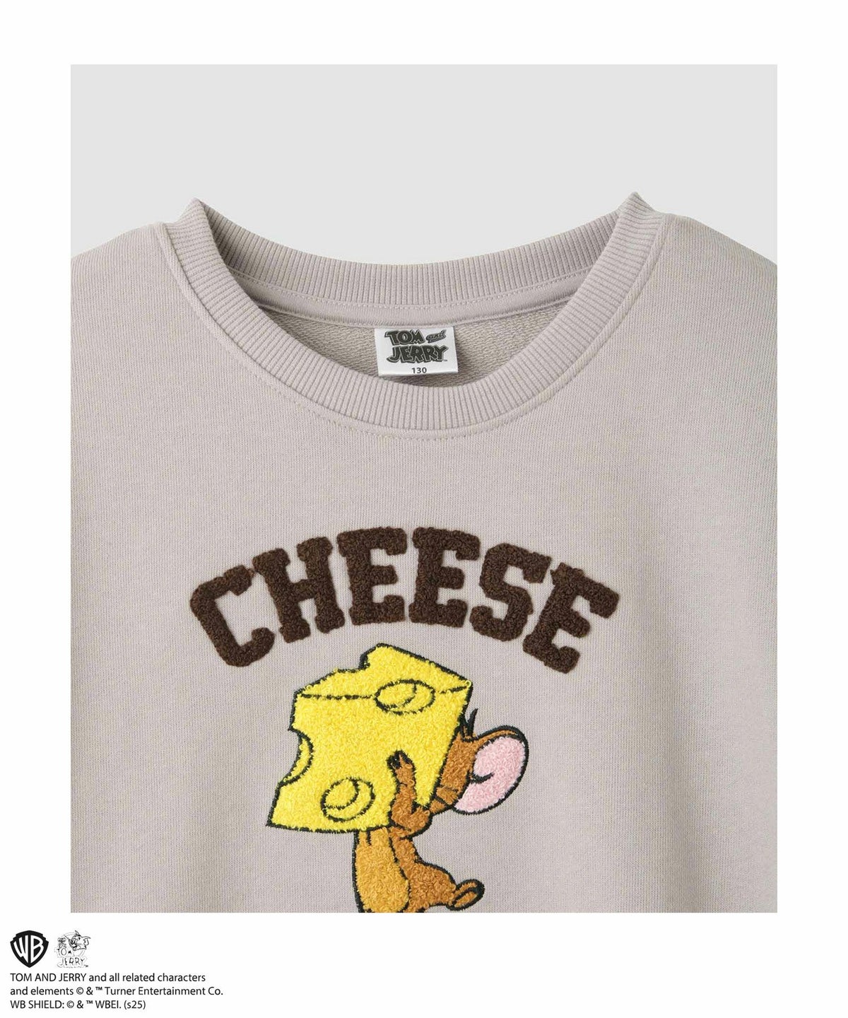 Tom and Jerry サガラ刺繍トレーナー キッズ