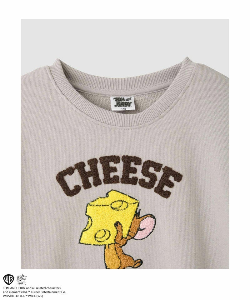 Tom and Jerry サガラ刺繍トレーナー キッズ商品画像-3