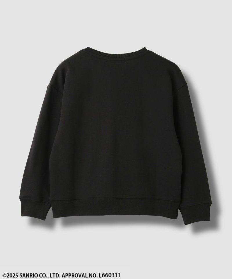 サンリオキャラクターズ クロミ フロッキープリントトレーナー キッズ商品画像-2