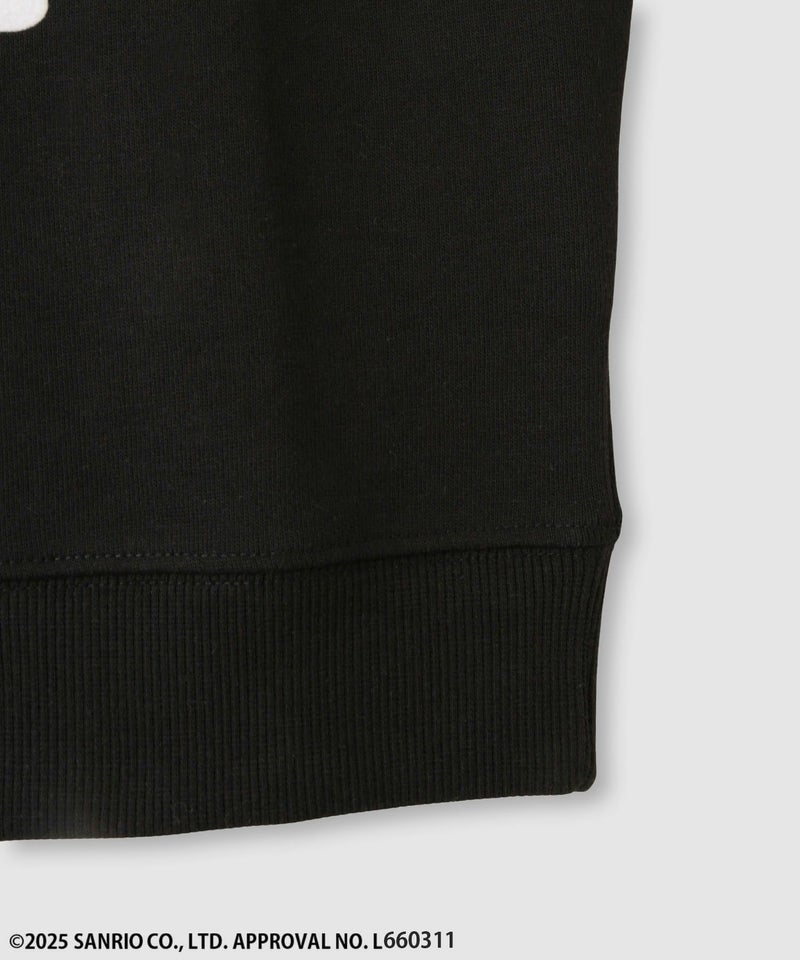 サンリオキャラクターズ クロミ フロッキープリントトレーナー キッズ商品画像-5