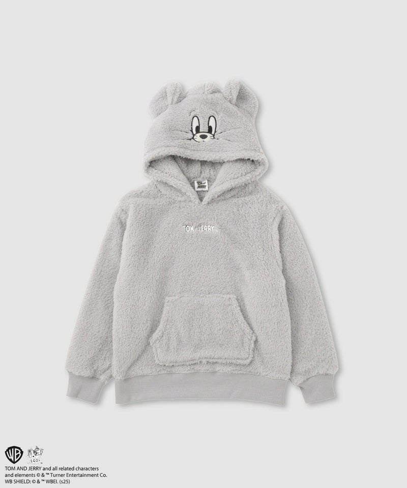 Tom and Jerry タフィー もこもこパーカー キッズ商品画像-1
