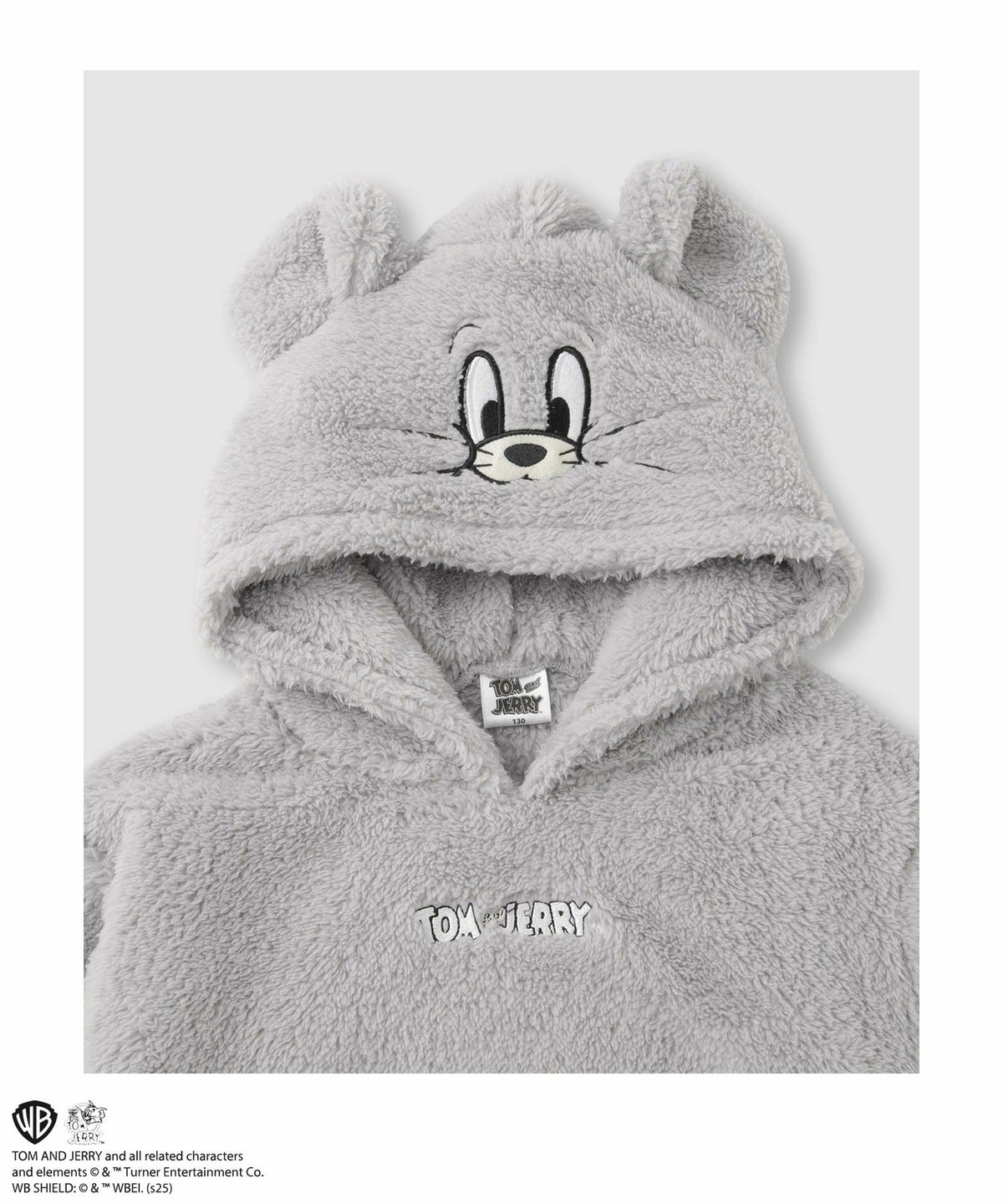 Tom and Jerry タフィー もこもこパーカー キッズ