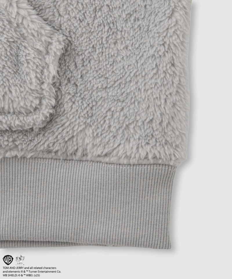 Tom and Jerry タフィー もこもこパーカー キッズ商品画像-5