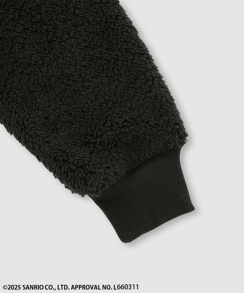 サンリオキャラクターズ クロミ もこもこプルオーバーパーカー キッズ商品画像-4