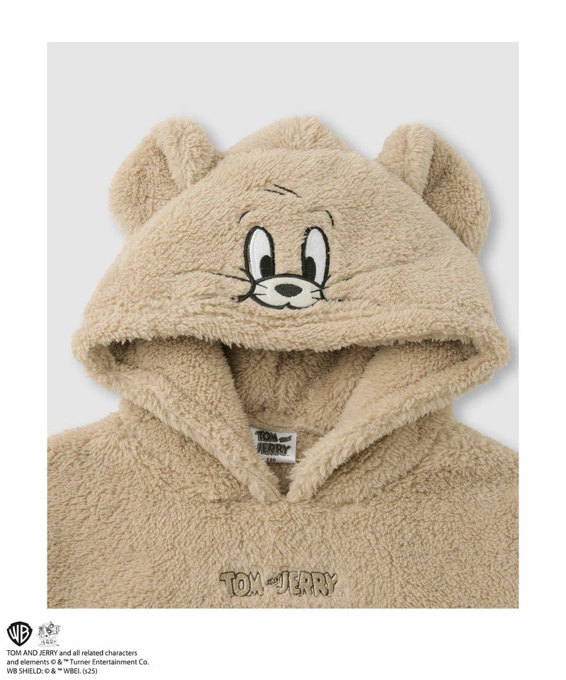 Tom and Jerry ジェリー もこもこパーカー キッズ商品画像-3