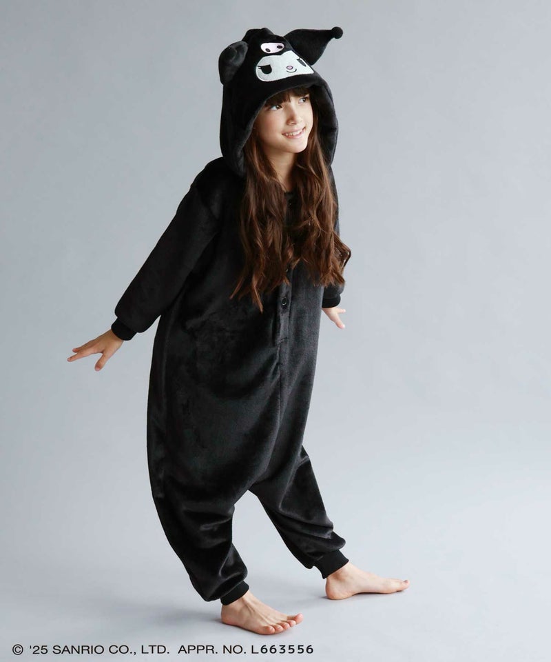サンリオキャラクターズ クロミ もこもこ着ぐるみ キッズ商品画像-1