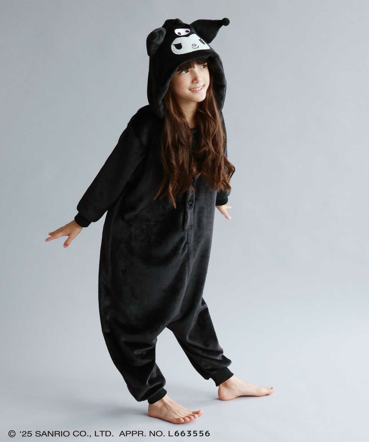 サンリオキャラクターズ クロミ もこもこ着ぐるみ キッズ