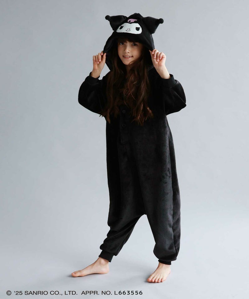 サンリオキャラクターズ クロミ もこもこ着ぐるみ キッズ商品画像-3