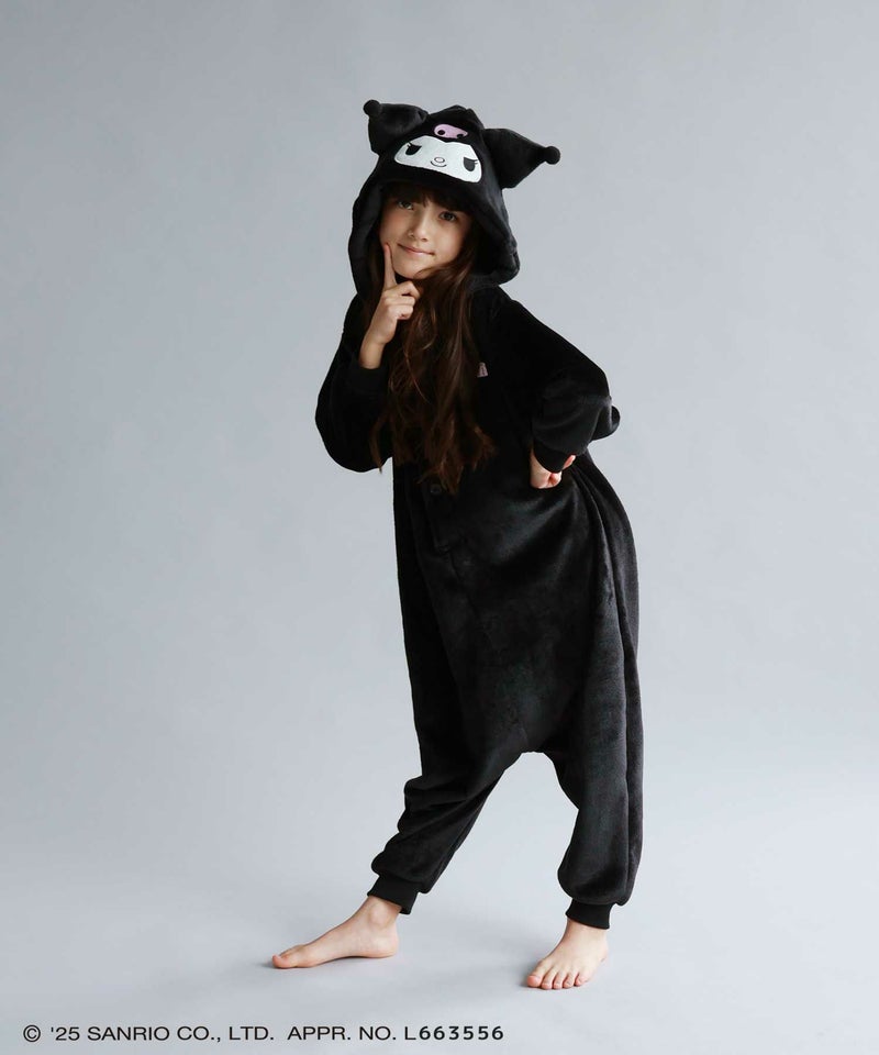 サンリオキャラクターズ クロミ もこもこ着ぐるみ キッズ商品画像-4