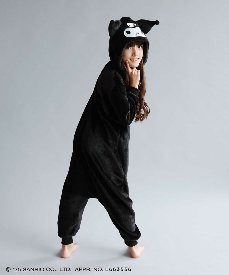 サンリオキャラクターズ クロミ もこもこ着ぐるみ キッズ商品画像-6