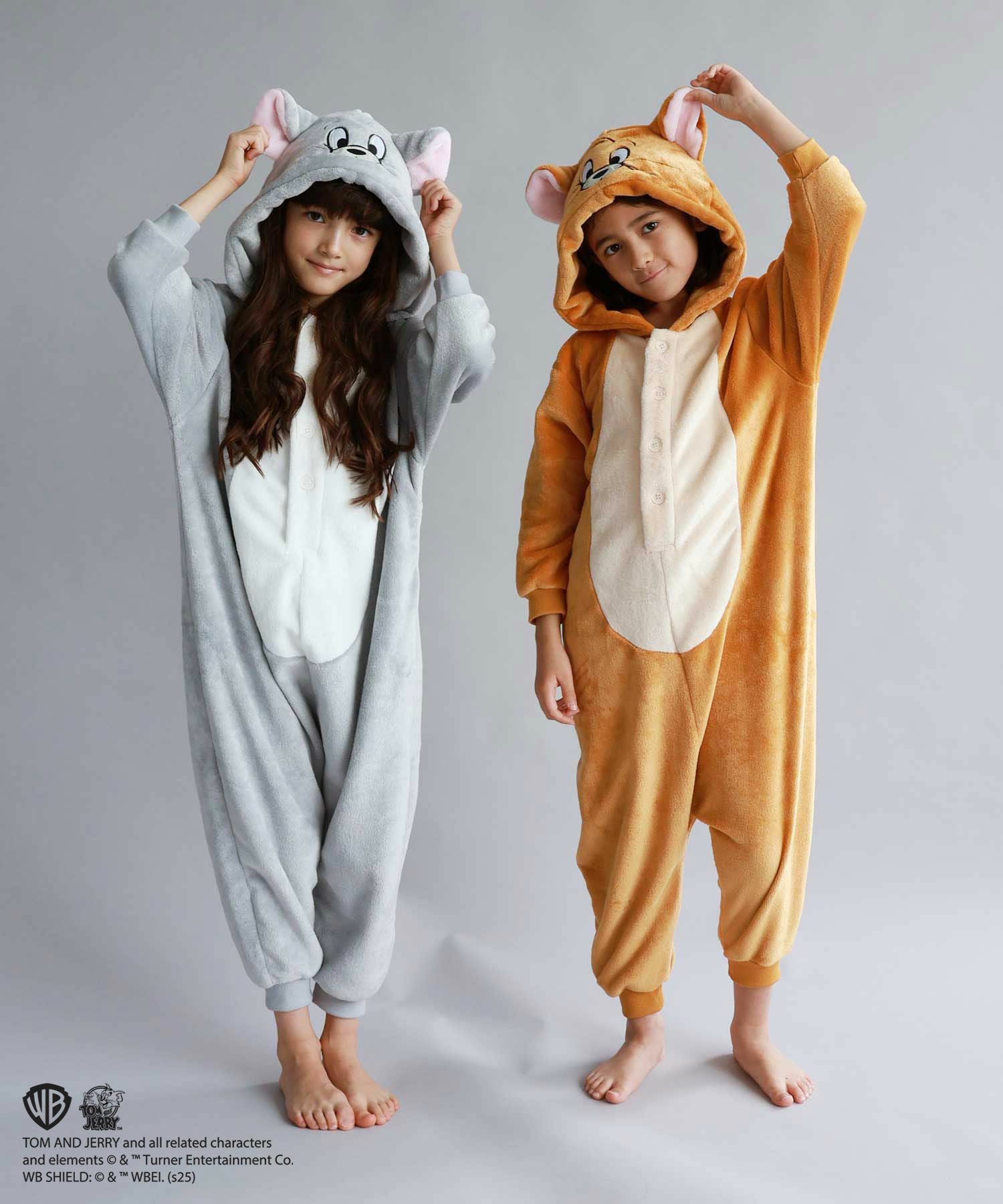 Tom and Jerry タフィー もこもこ着ぐるみ キッズ