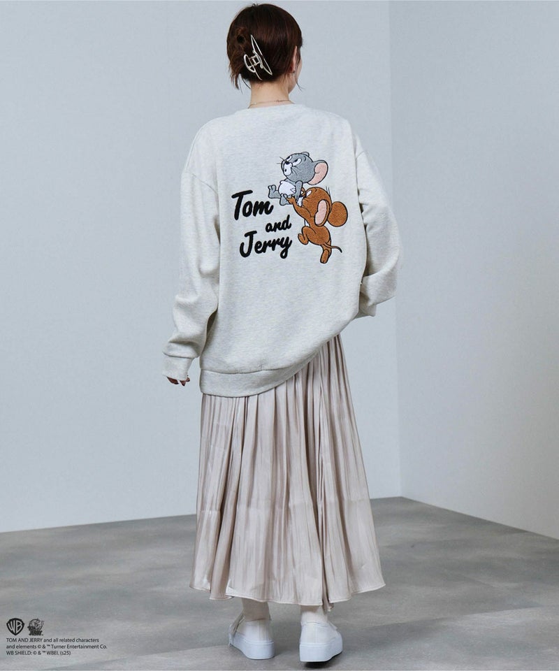 Tom and Jerry サガラ刺繍トレーナー メンズ商品画像-12
