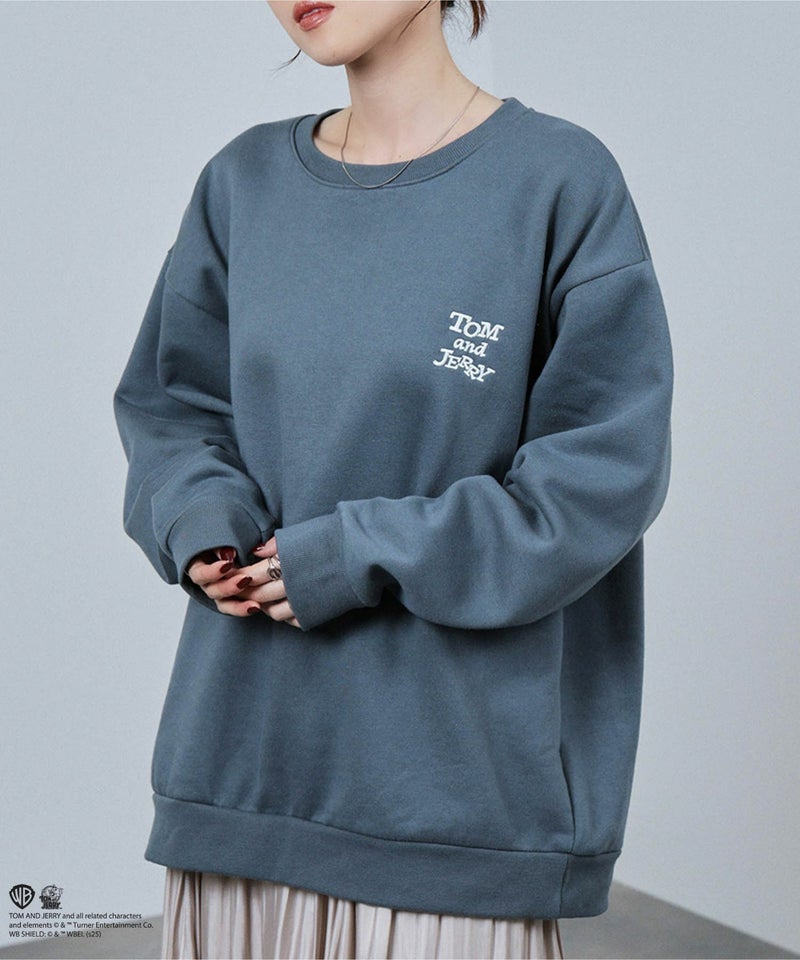 Tom and Jerry サガラ刺繍トレーナー メンズ商品画像-17