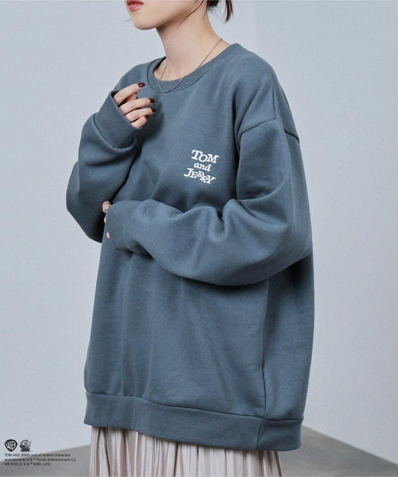 Tom and Jerry サガラ刺繍トレーナー メンズ商品画像-18