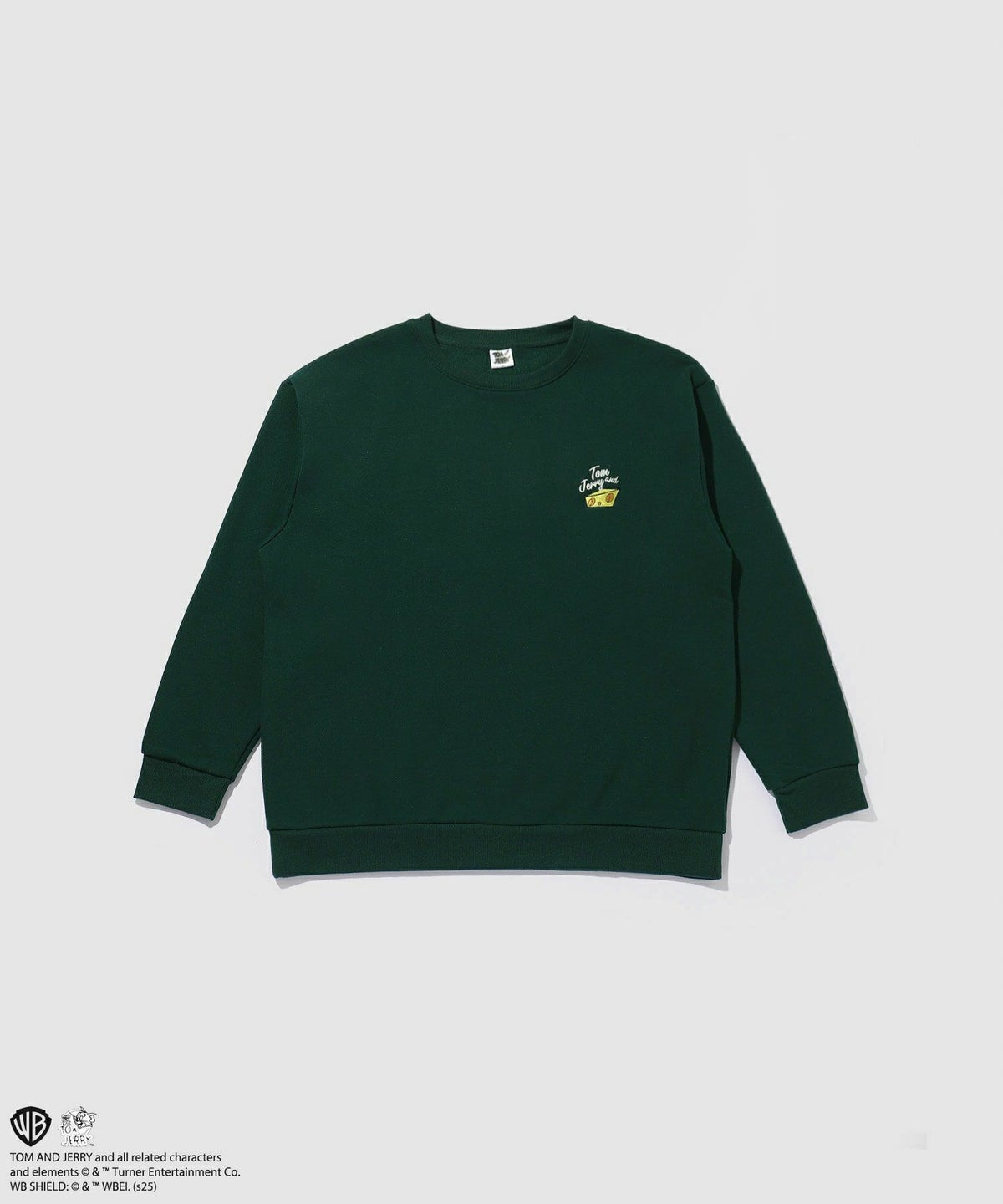 Tom and Jerry サガラ刺繍トレーナー メンズ