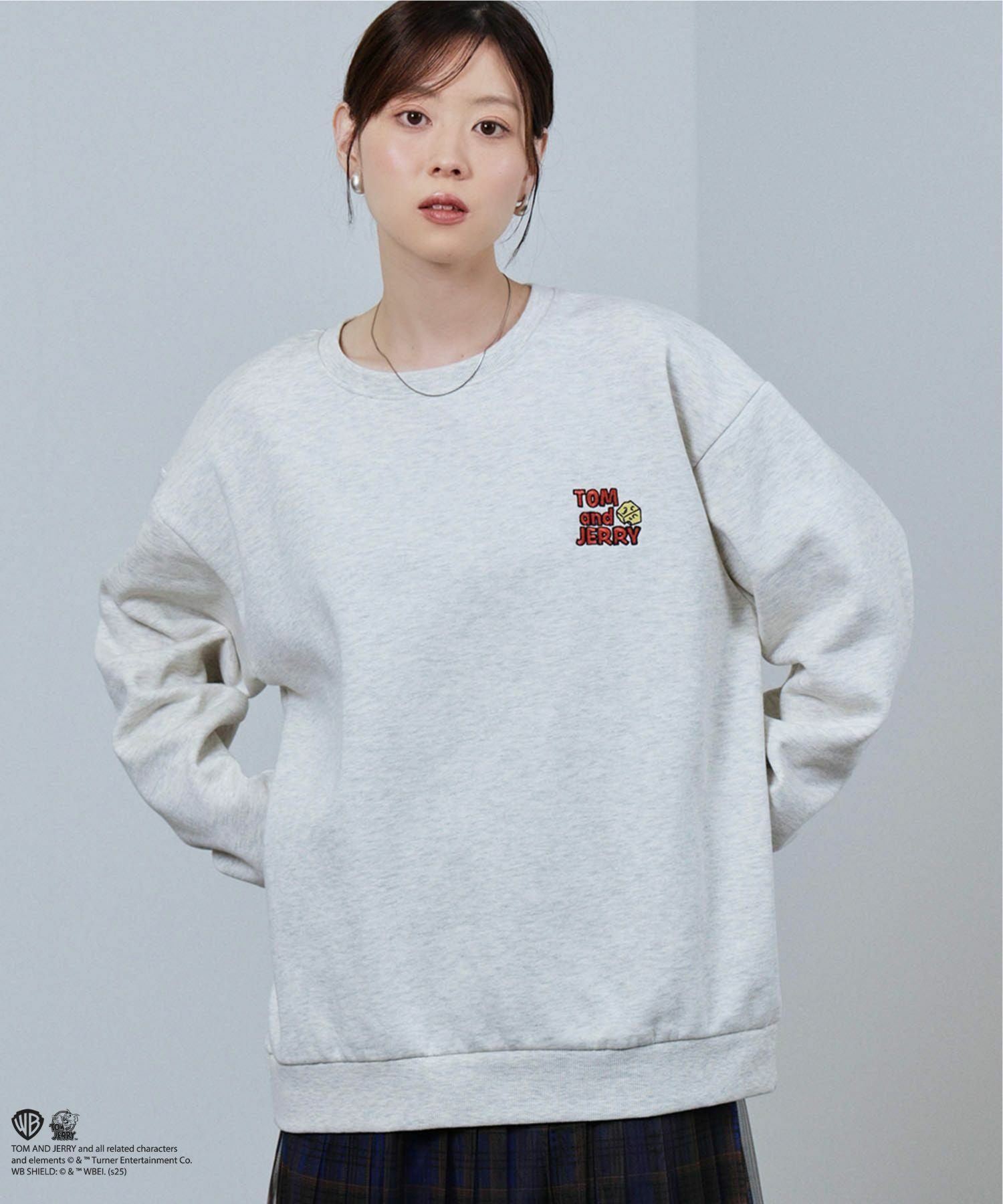 Tom and Jerry トム ジェリー タフィー サガラトレーナー メンズ