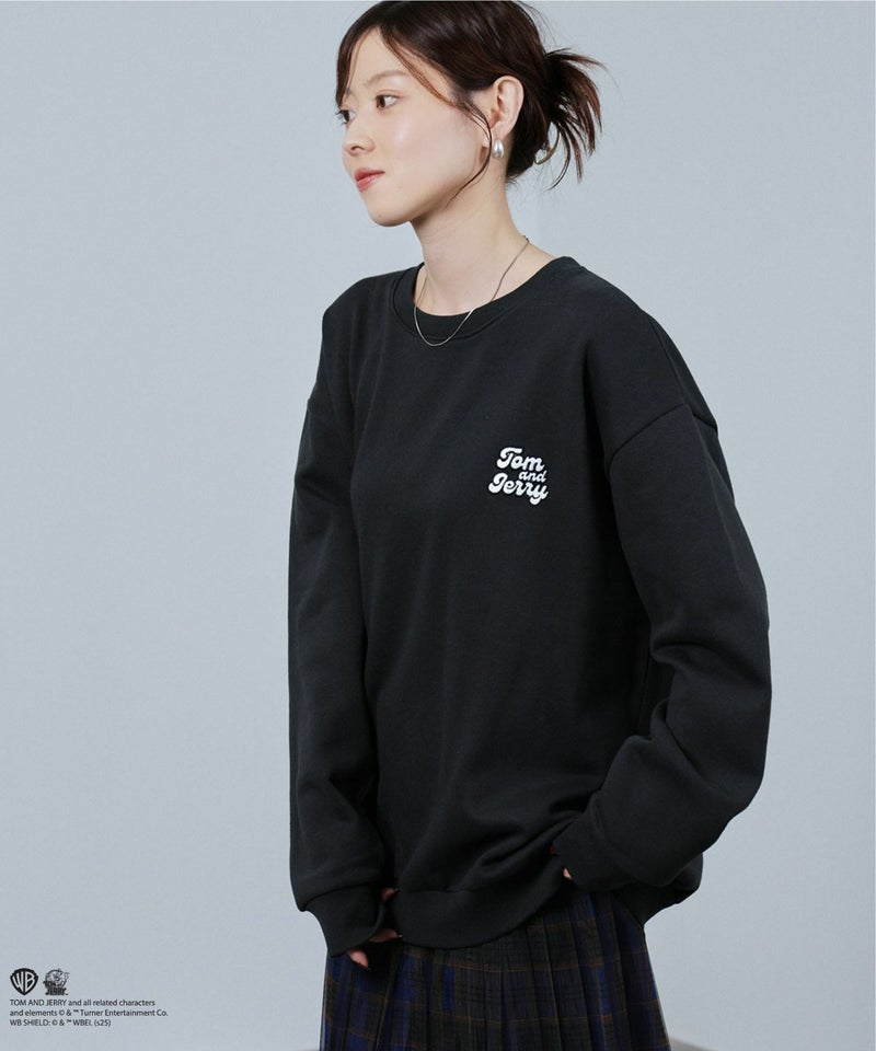 Tom and Jerry トム ジェリー タフィー サガラトレーナー メンズ商品画像-14