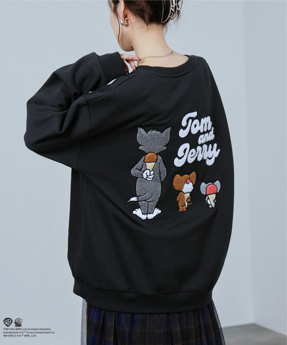 Tom and Jerry トム ジェリー タフィー サガラトレーナー メンズ