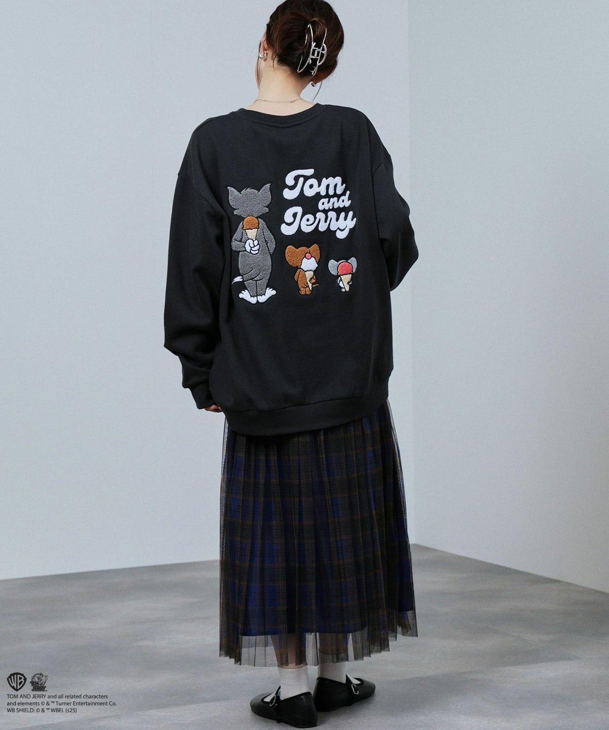 Tom and Jerry トム ジェリー タフィー サガラトレーナー メンズ