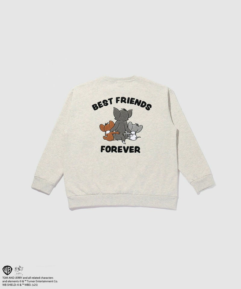 Tom and Jerry トム ジェリー タフィー サガラトレーナー メンズ商品画像-20