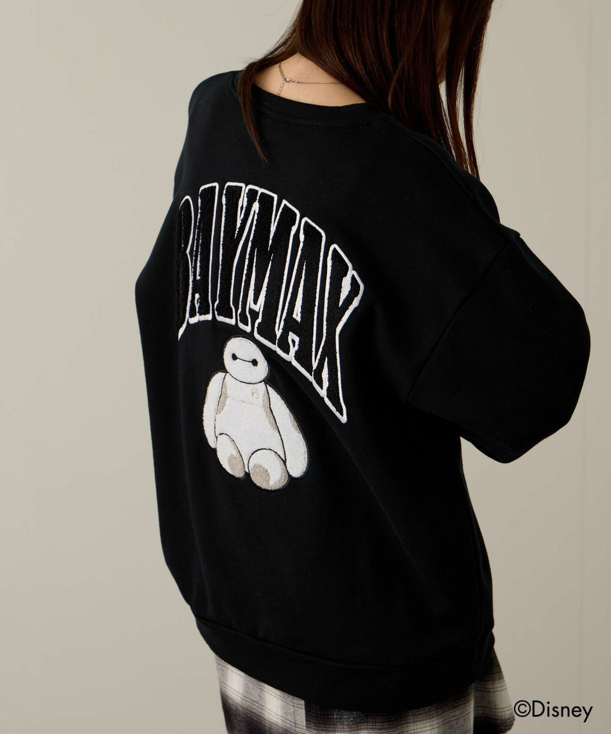 Disney 『ベイマックス』 / アーチロゴサガラトレーナー メンズ