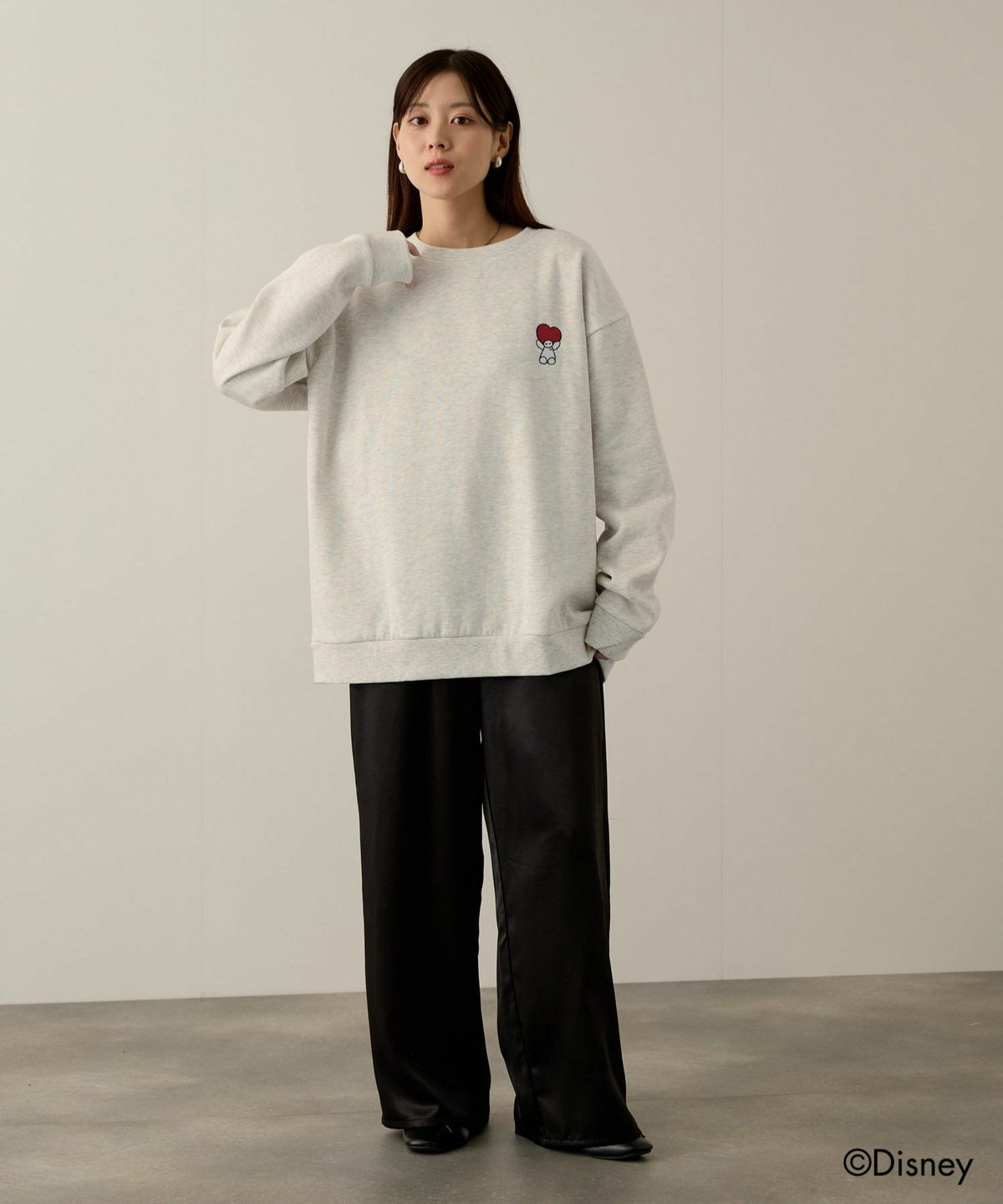 Disney 『ベイマックス』 / アーチロゴサガラトレーナー メンズ