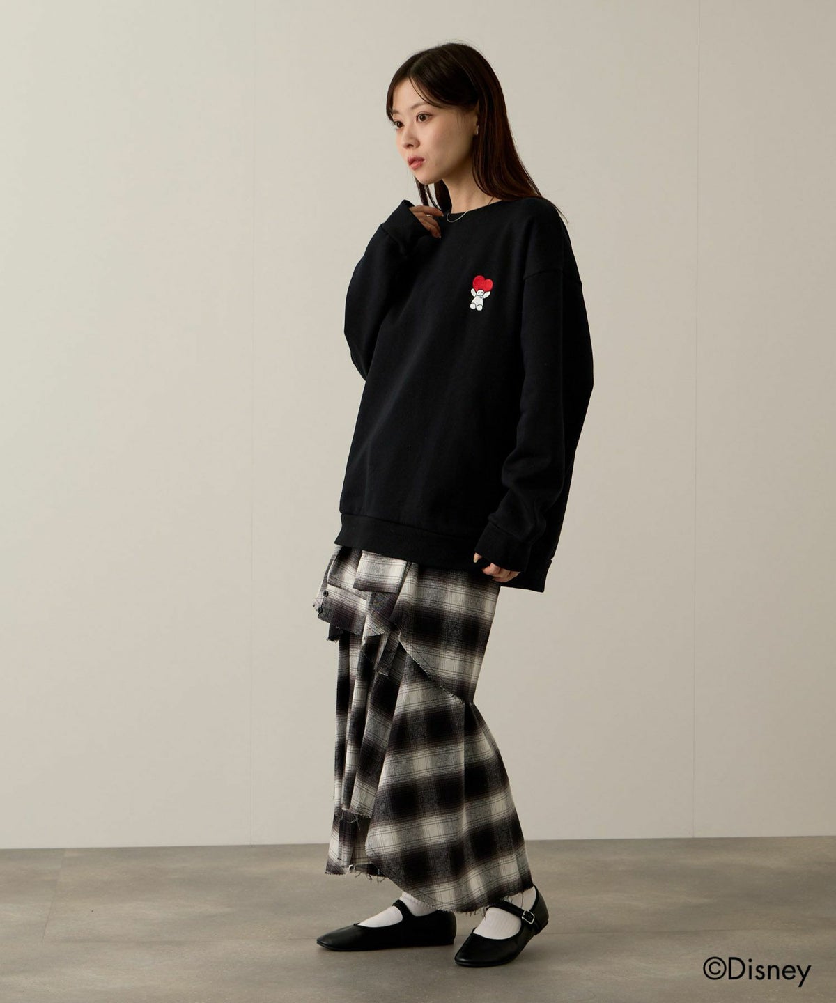 Disney 『ベイマックス』 / アーチロゴサガラトレーナー メンズ