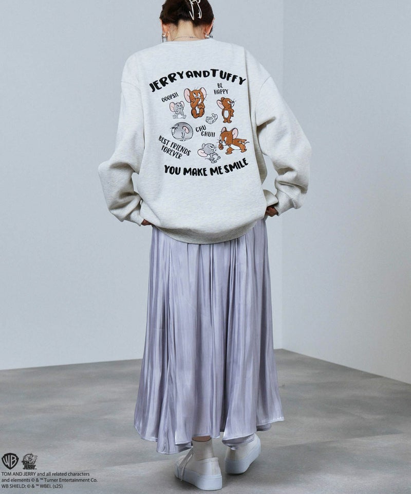 Tom and Jerry 刺繍トレーナー メンズ商品画像-6