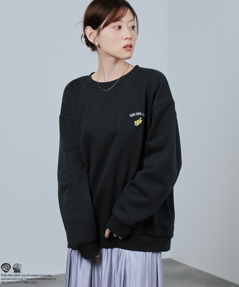 Tom and Jerry 刺繍トレーナー メンズ商品画像-7