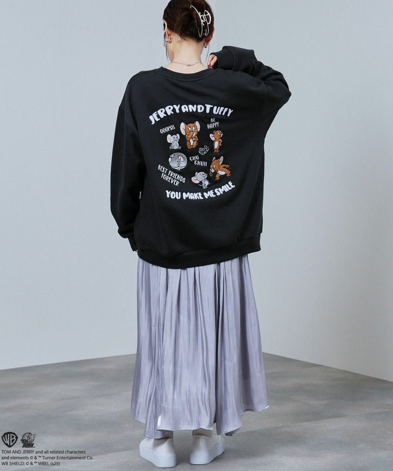 Tom and Jerry 刺繍トレーナー メンズ商品画像-10