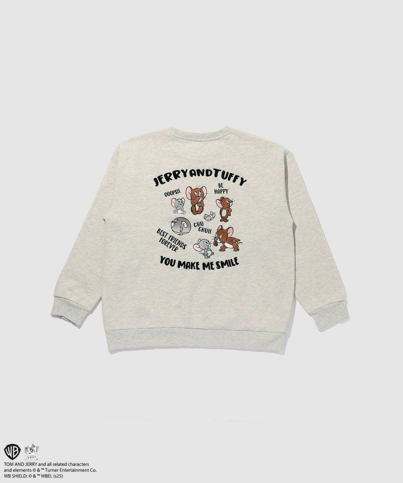 Tom and Jerry 刺繍トレーナー メンズ商品画像-11