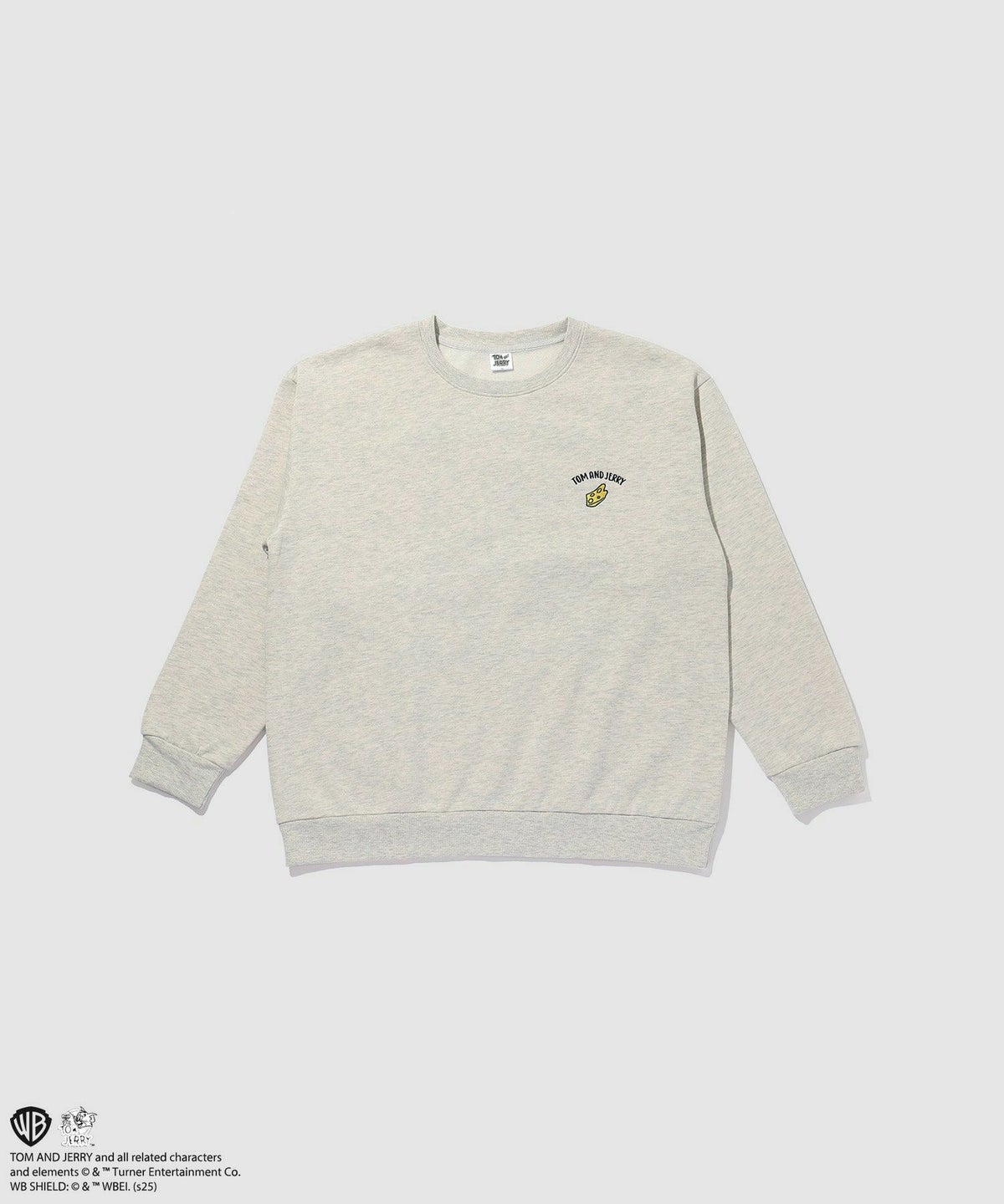 Tom and Jerry 刺繍トレーナー メンズ