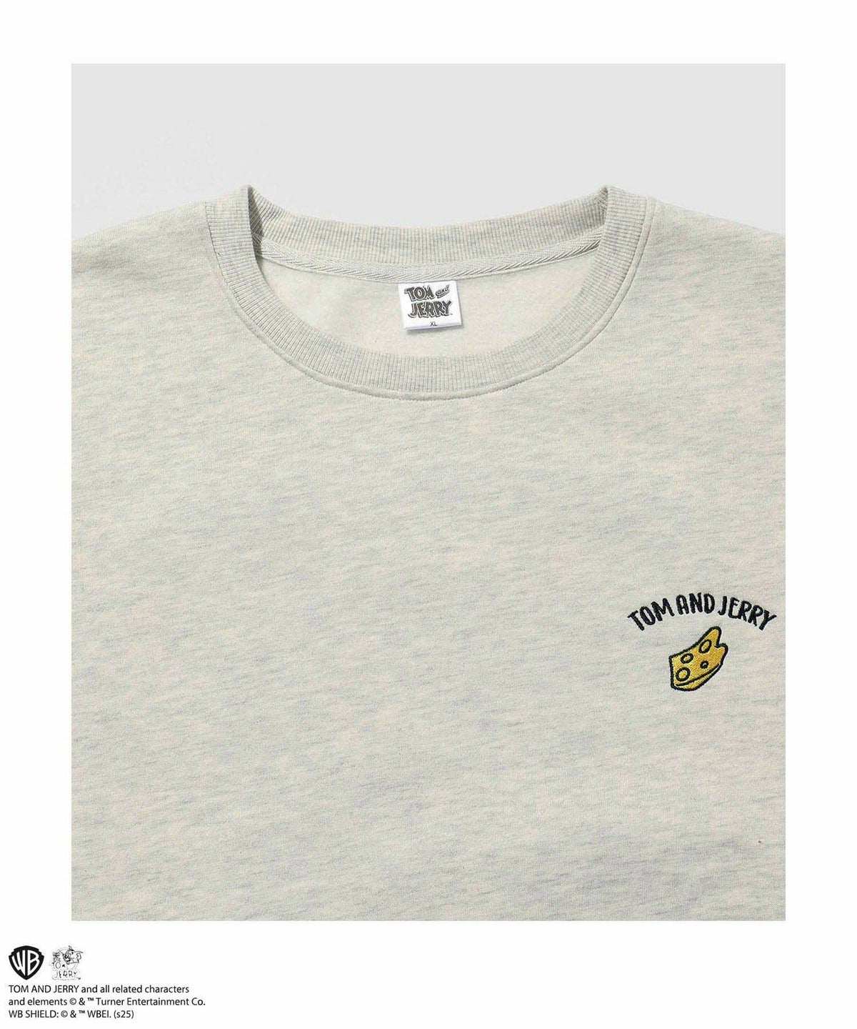 Tom and Jerry 刺繍トレーナー メンズ