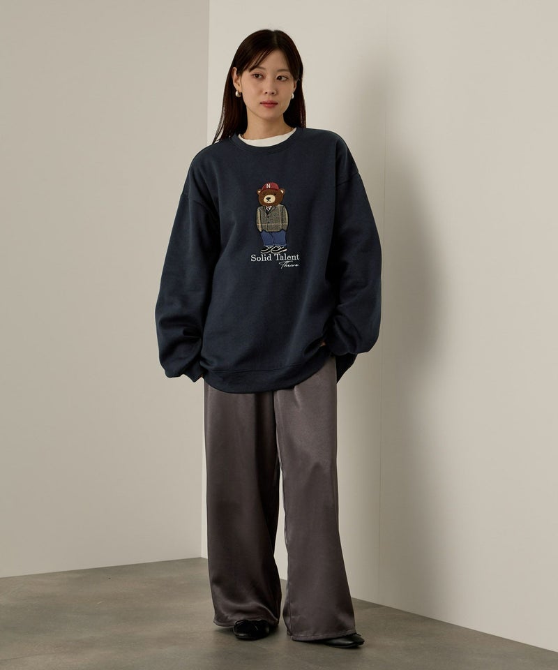 QUASH ベアーサガラ刺繍トレーナー メンズ商品画像-12