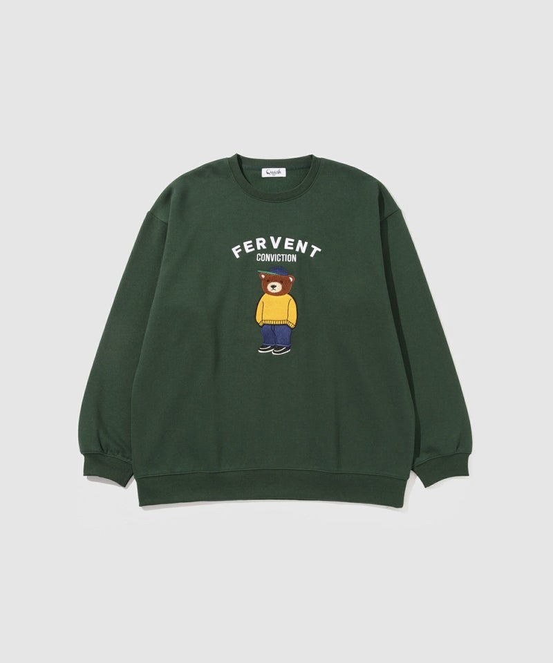 QUASH  ベアーサガラ刺繍トレーナー メンズ商品画像-23